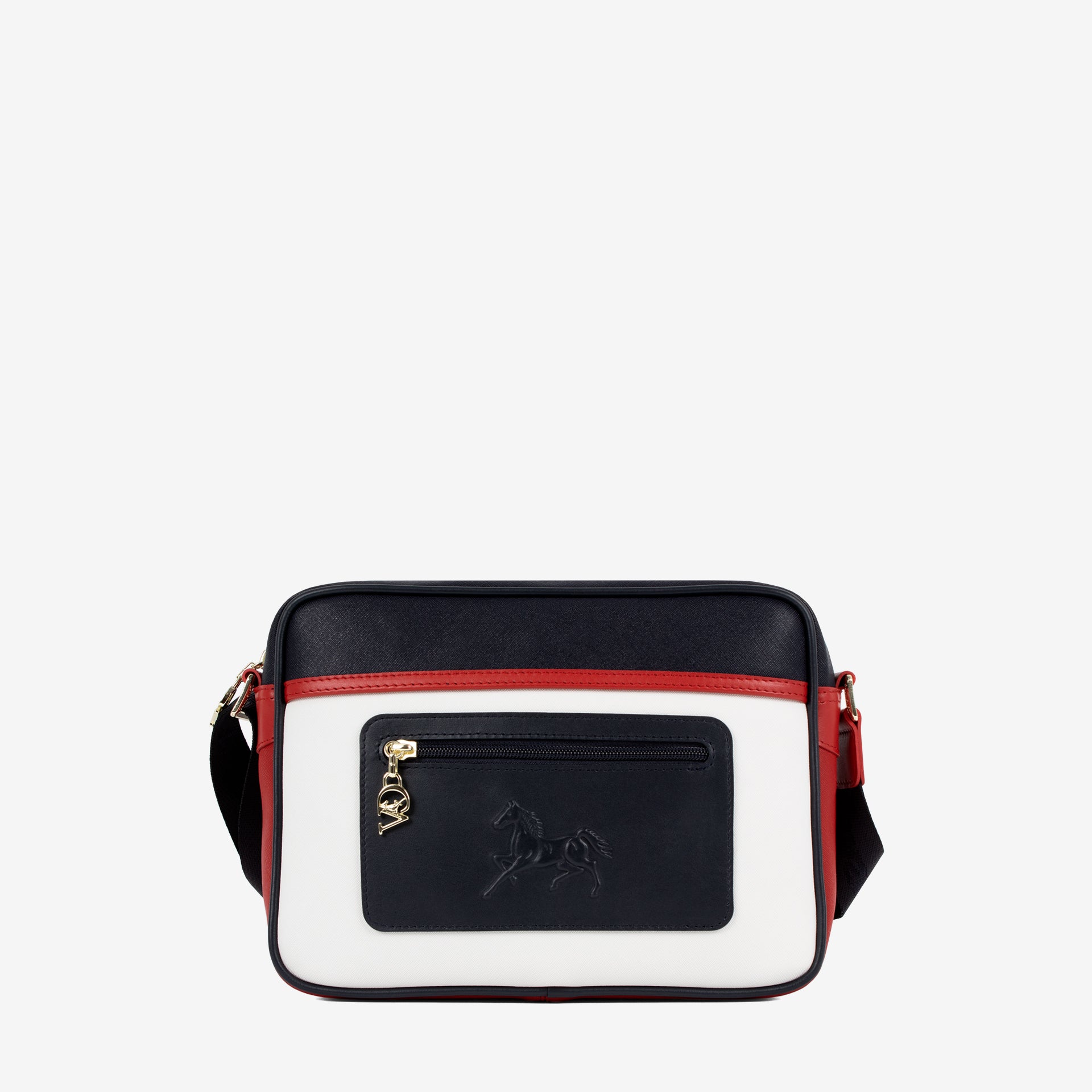 Horse By Cavalinho Crossbody Bag SKU 16230610.45 #color_navy / white / red