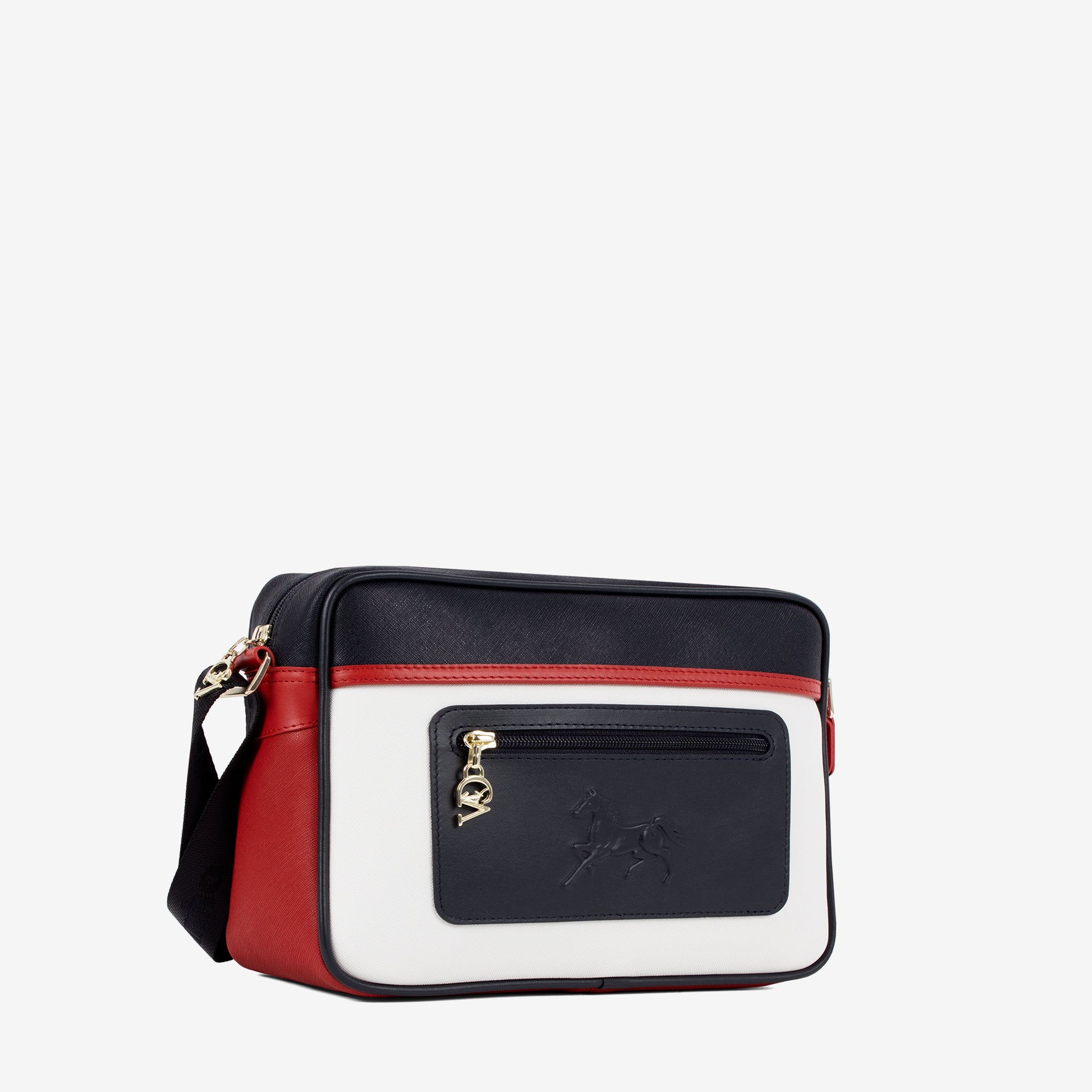 Horse By Cavalinho Crossbody Bag SKU 16230610.45 #color_navy / white / red