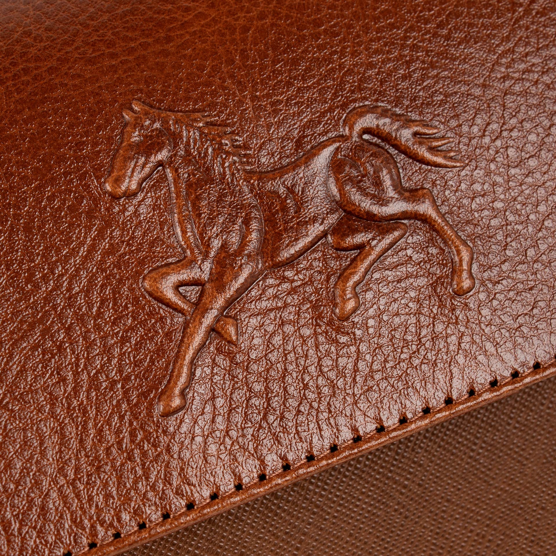 Horse by Cavalinho Brown Designer Shoulder Bag SKU 16230623.13 #color_saddlebrown