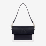 Horse by Cavalinho Navy & White Designer Shoulder Bag SKU 16230623.47 #color_white / navy