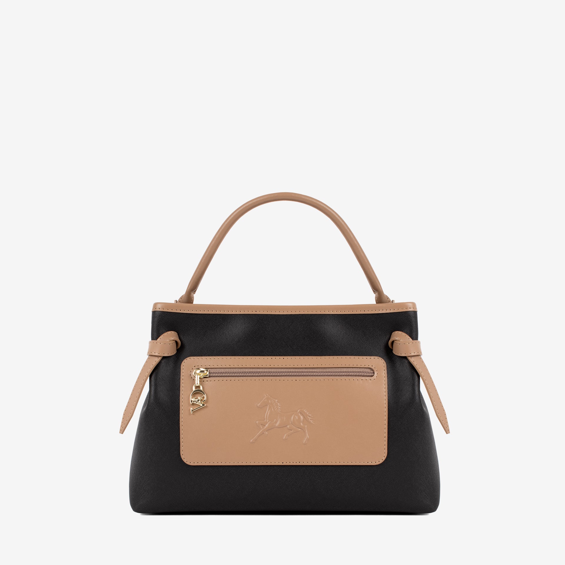 Horse By Cavalinho Designer Handbag SKU 16230627.07 #color_sand / black
