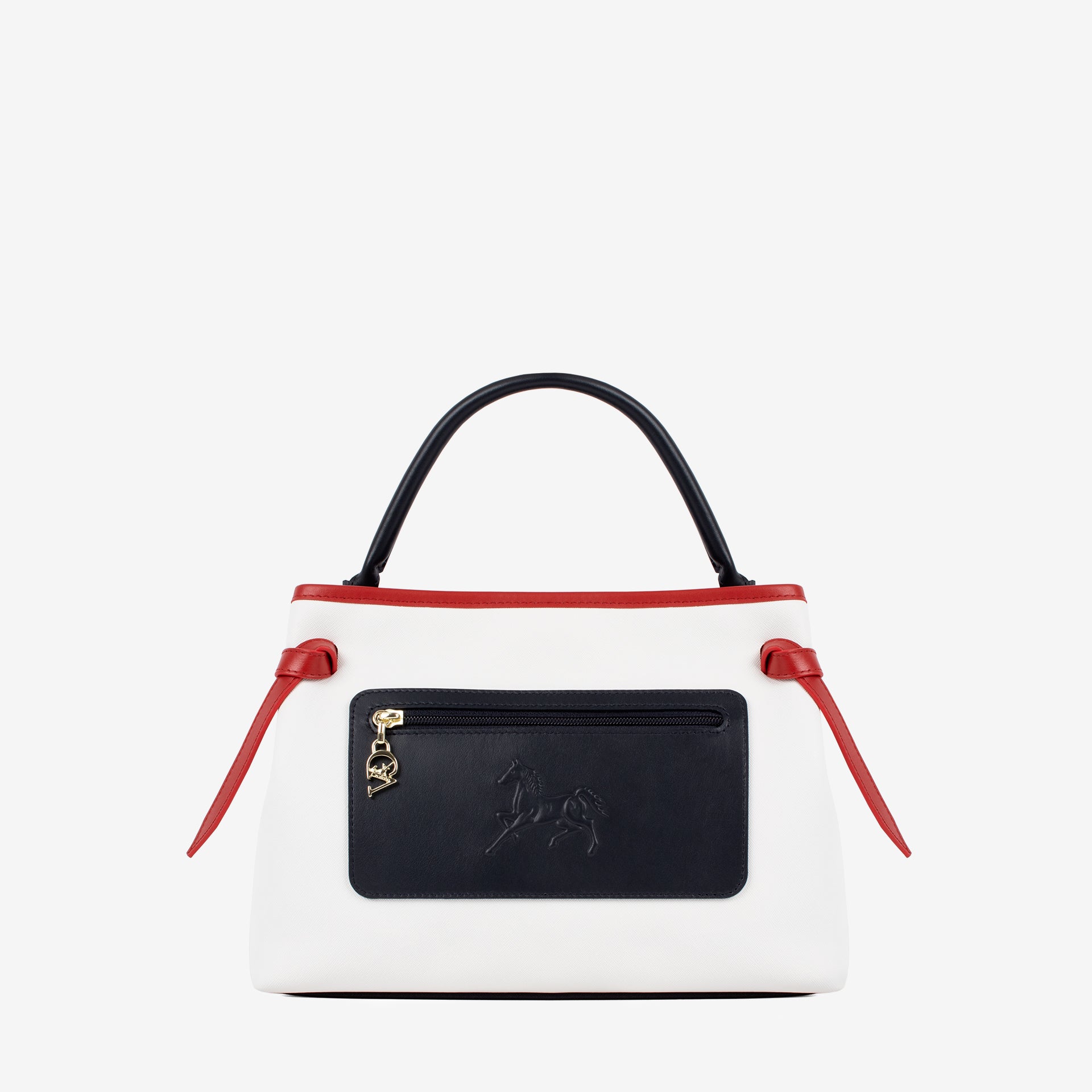 Horse By Cavalinho Designer Handbag SKU 16230627.45 #color_navy / white / red