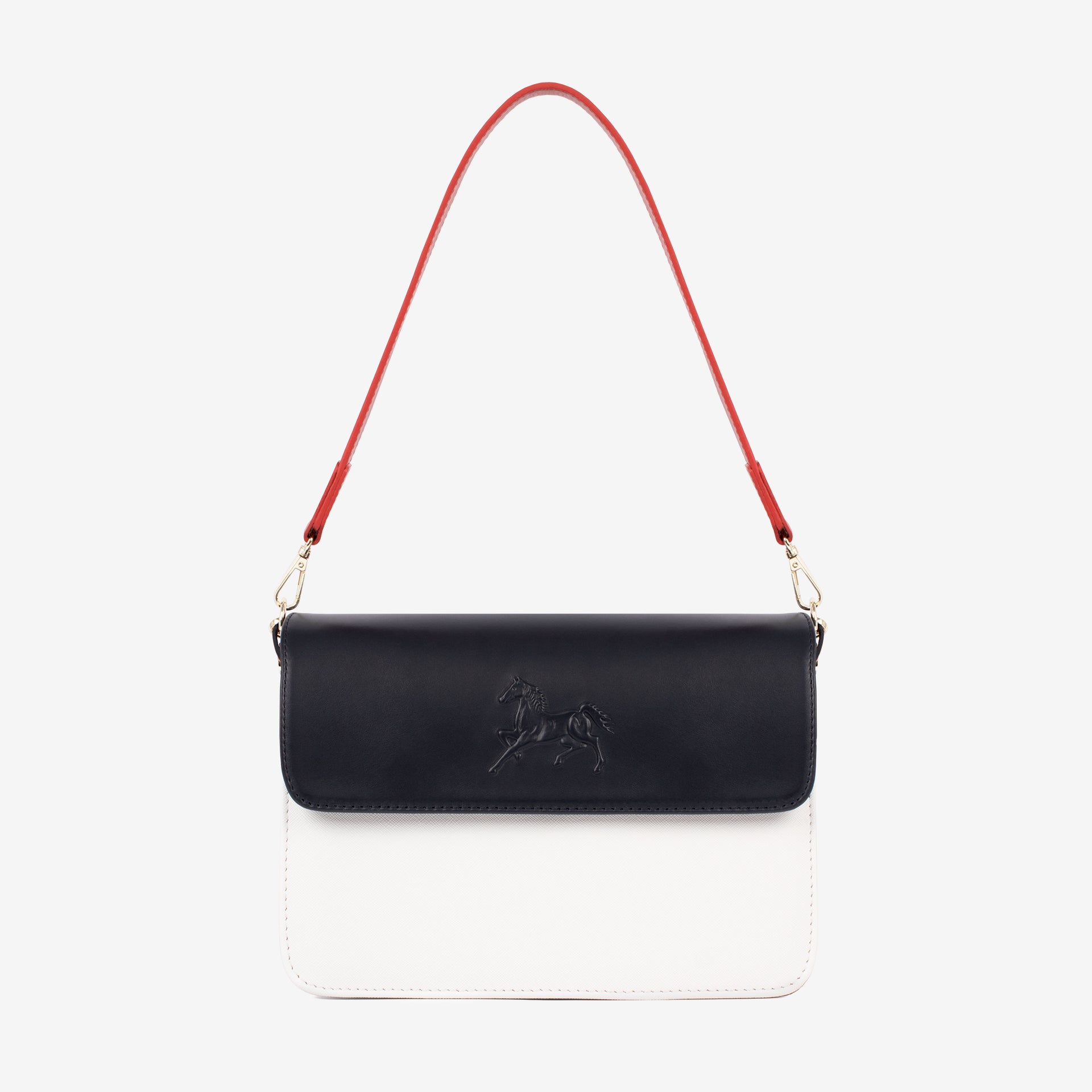 Horse by Cavalinho Designer Shoulder Bag SKU 16230639.45 #color_navy / white / red
