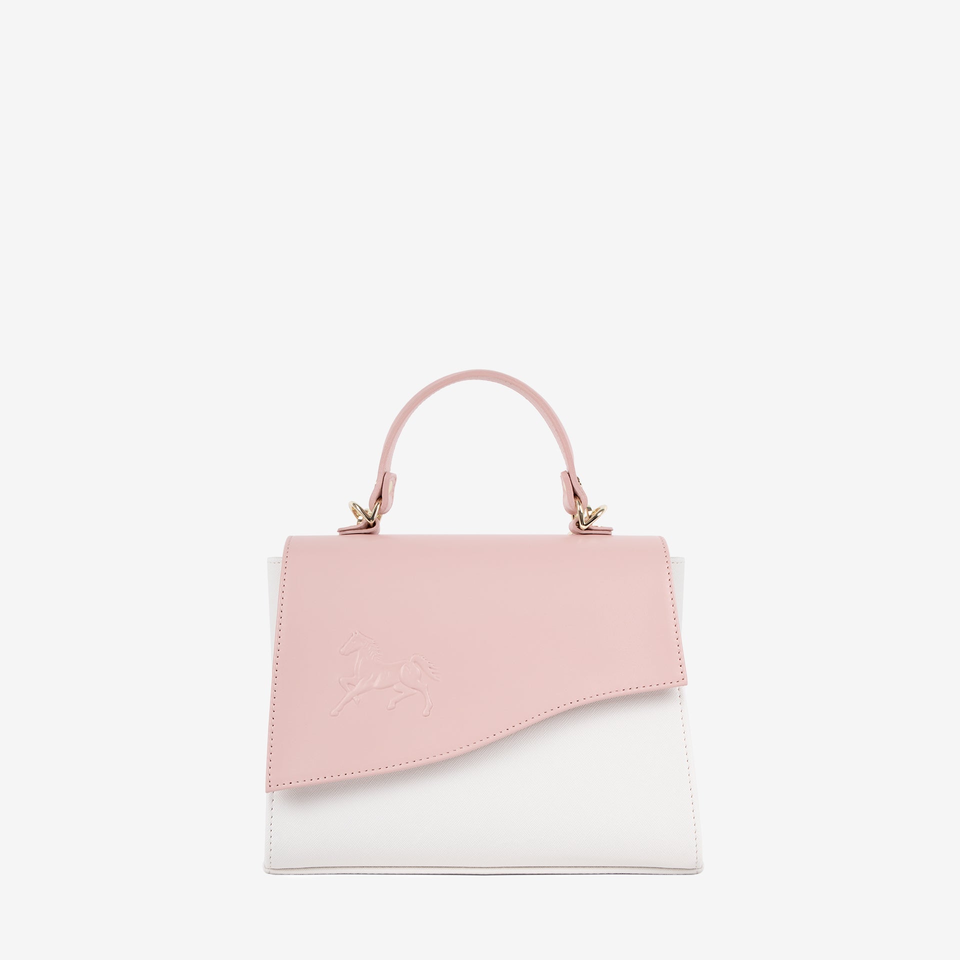 Horse By Cavalinho Designer Pink Handbag SKU 16230640.18 #color_white / pink