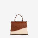 Horse By Cavalinho Brown Designer Handbag SKU 16230640.34 #color_saddlebrown / beige