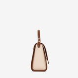 Horse By Cavalinho Brown Designer Handbag SKU 16230640.34 #color_saddlebrown / beige