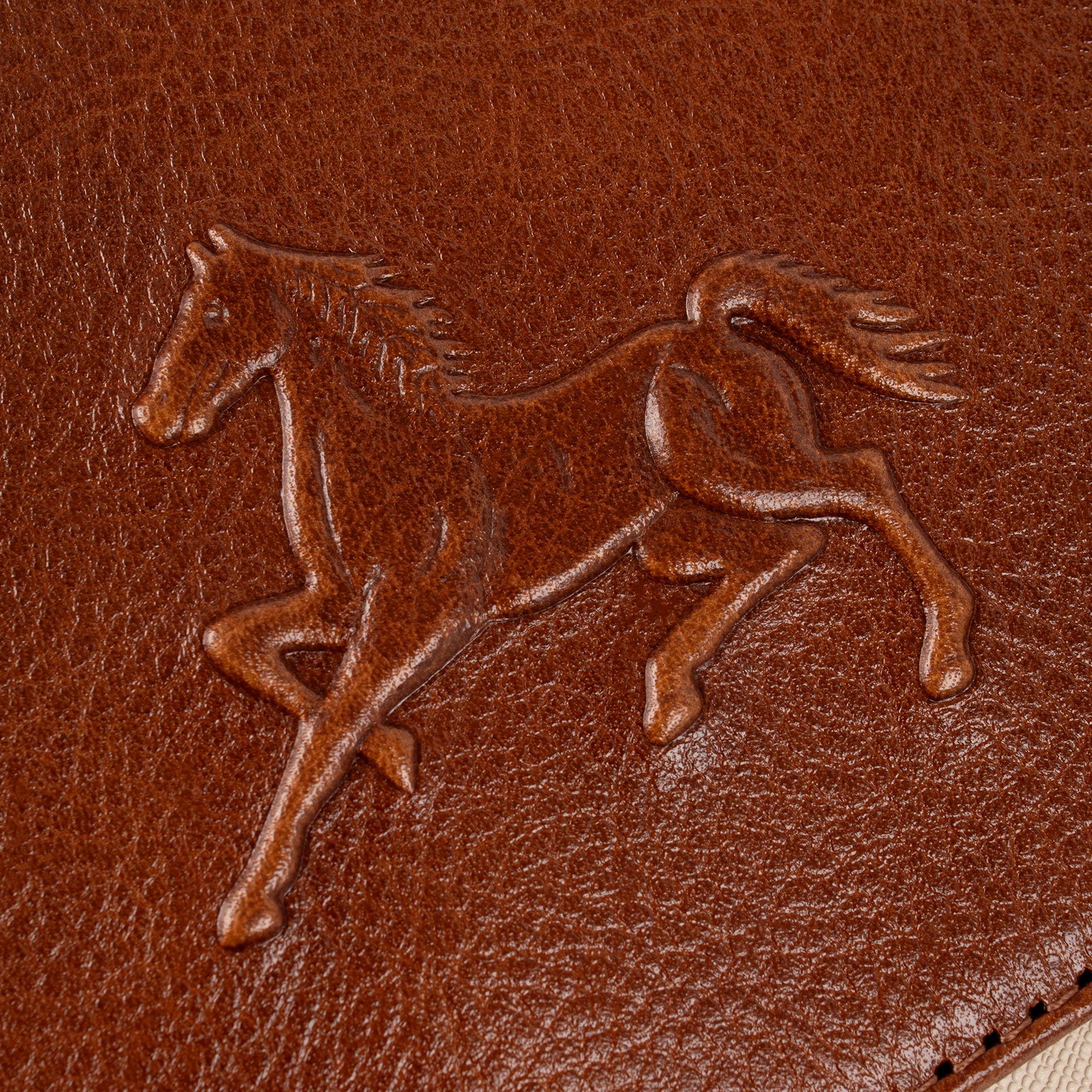 Horse By Cavalinho Brown Designer Handbag SKU 16230640.34 #color_saddlebrown / beige