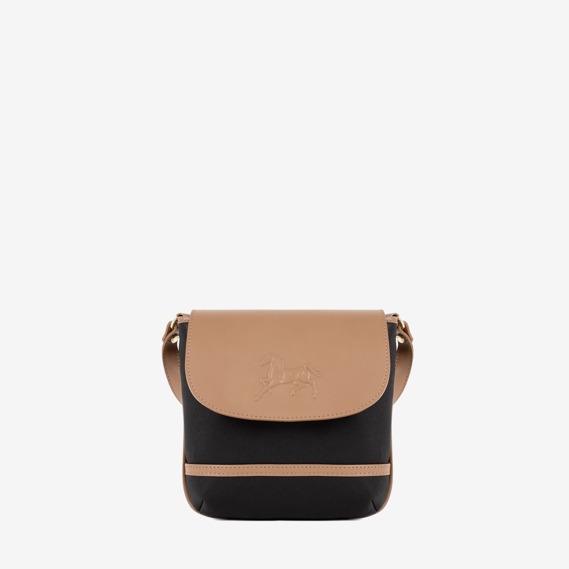 Horse By Cavalinho Small Crossbody Bag SKU 16230643.07 #color_sand / black