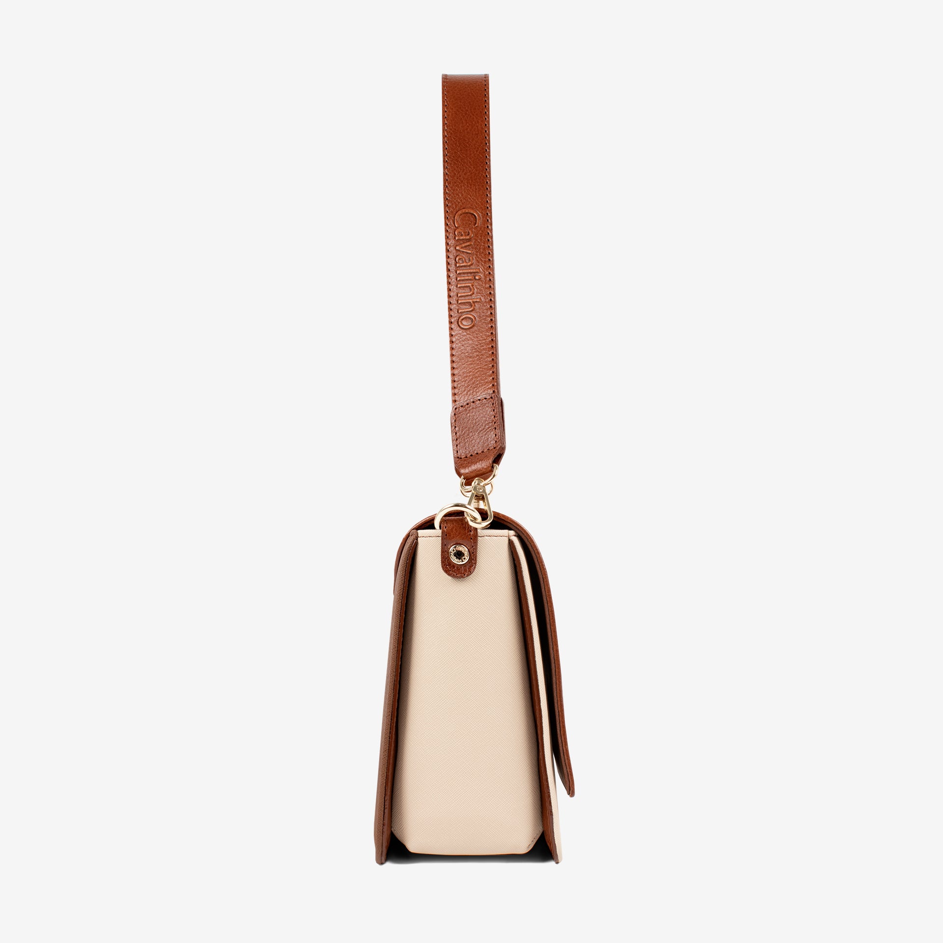 Horse By Cavalinho Shoulder Bag SKU 16230664.34 #color_saddlebrown / beige