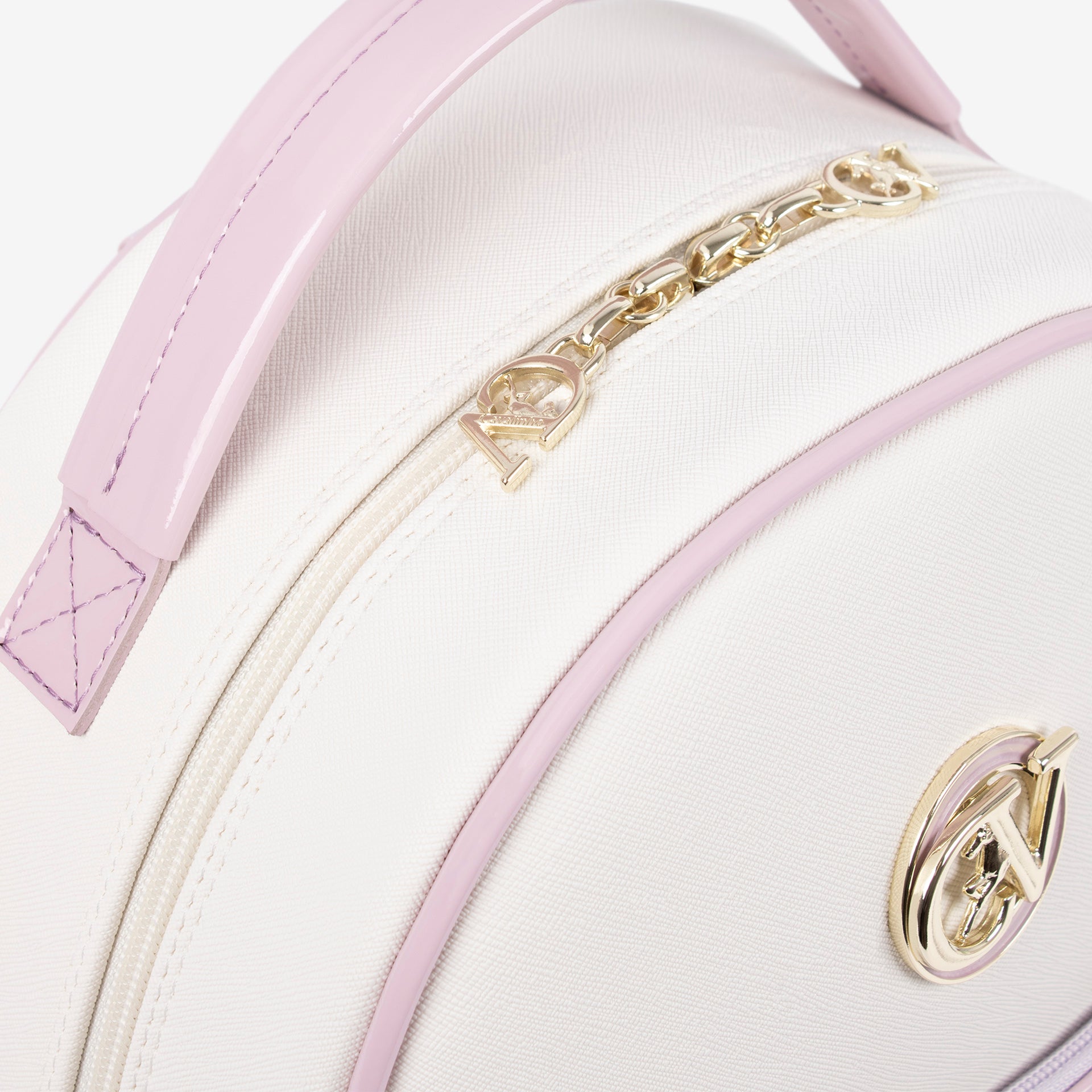 Cavalinho Dear Me White & Lilac Designer Backpack for Women SKU 16240207.39 #color_lilac / white