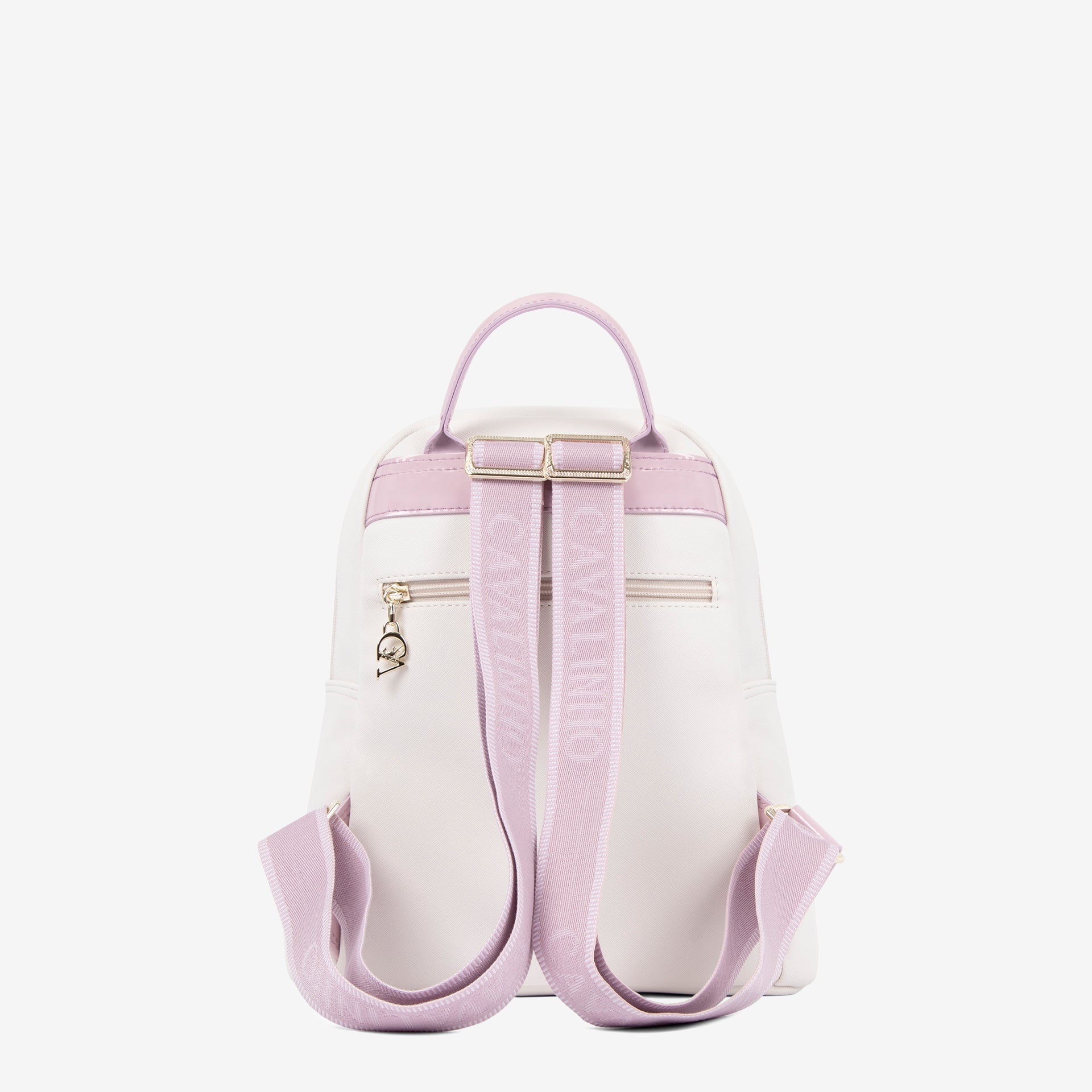 Cavalinho Dear Me White & Lilac Designer Backpack for Women SKU 16240207.39 #color_lilac / white