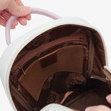 Cavalinho Dear Me White & Lilac Designer Backpack for Women SKU 16240207.39 #color_lilac / white