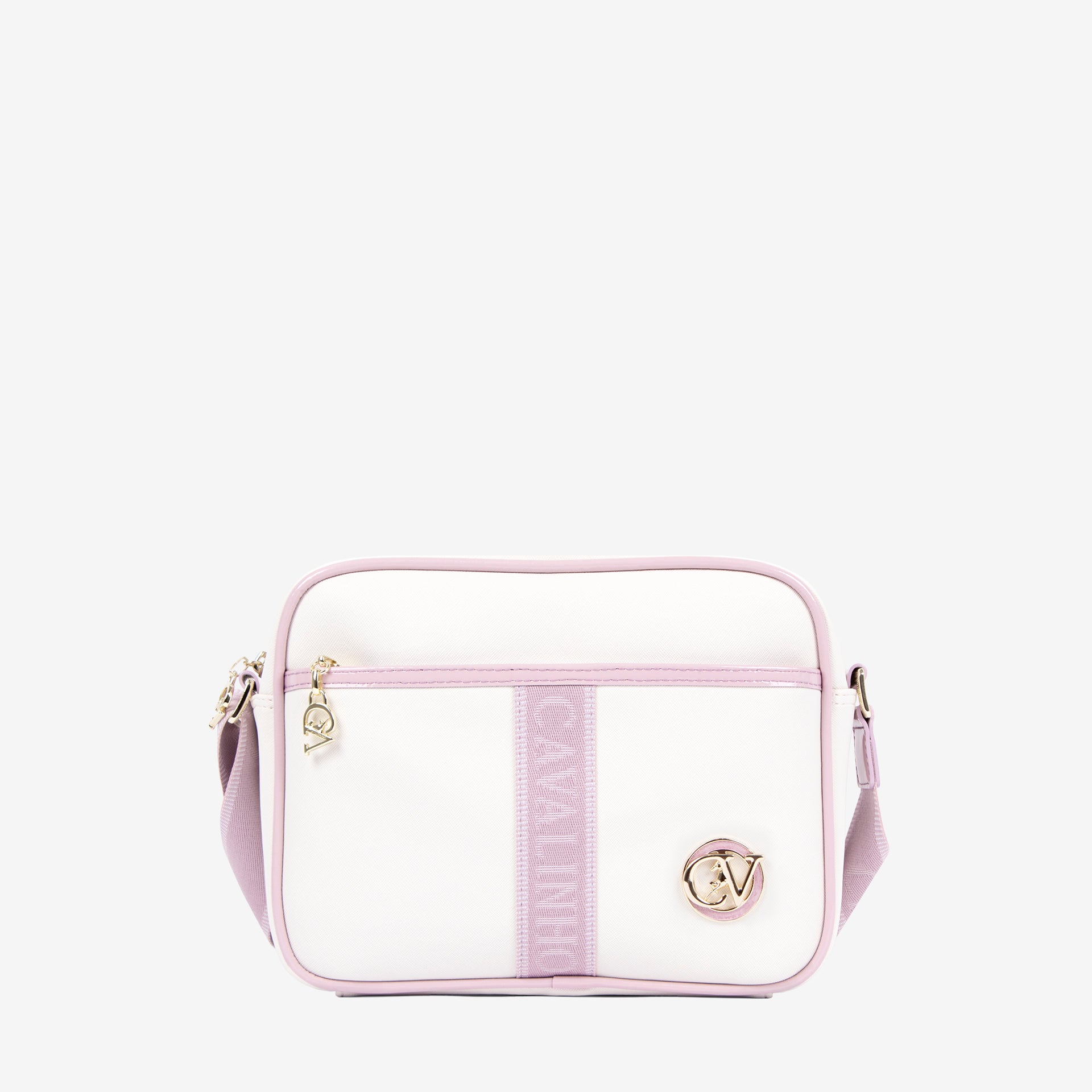 Cavalinho Dear Me White & Lilac Designer Crossbody Bag for Women SKU 16240324.39 #color_lilac / white