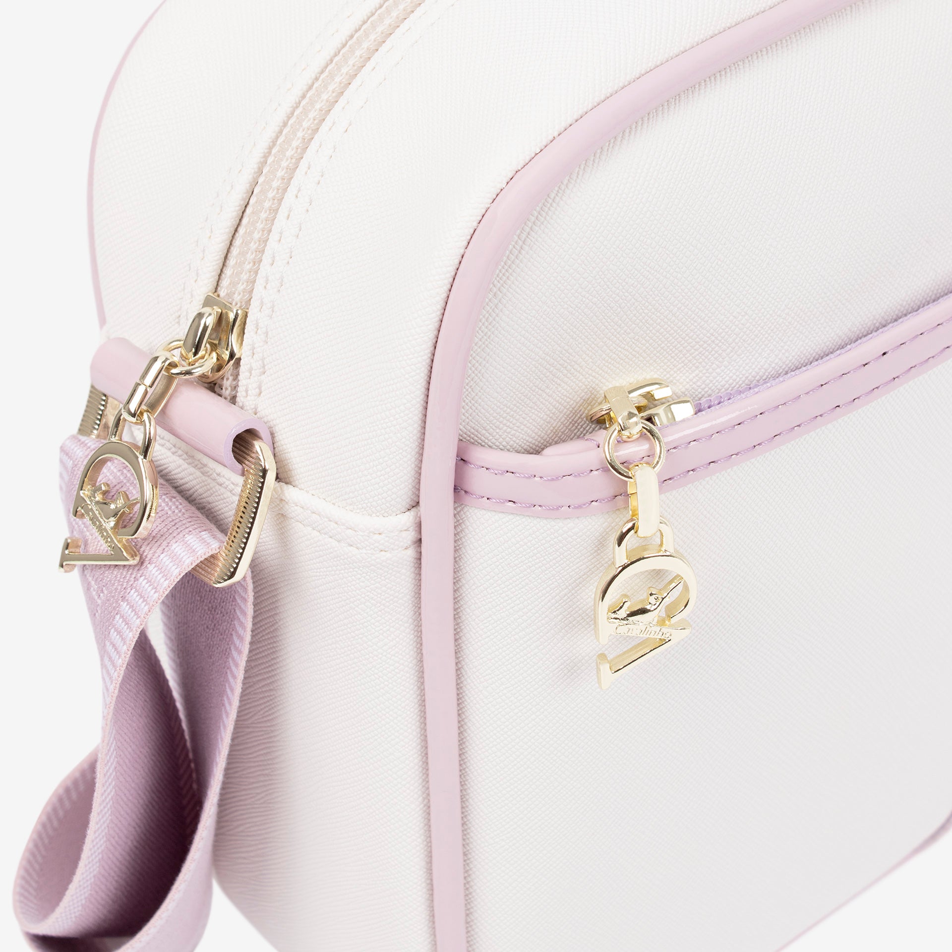 Cavalinho Dear Me White & Lilac Designer Crossbody Bag for Women SKU 16240324.39 #color_lilac / white