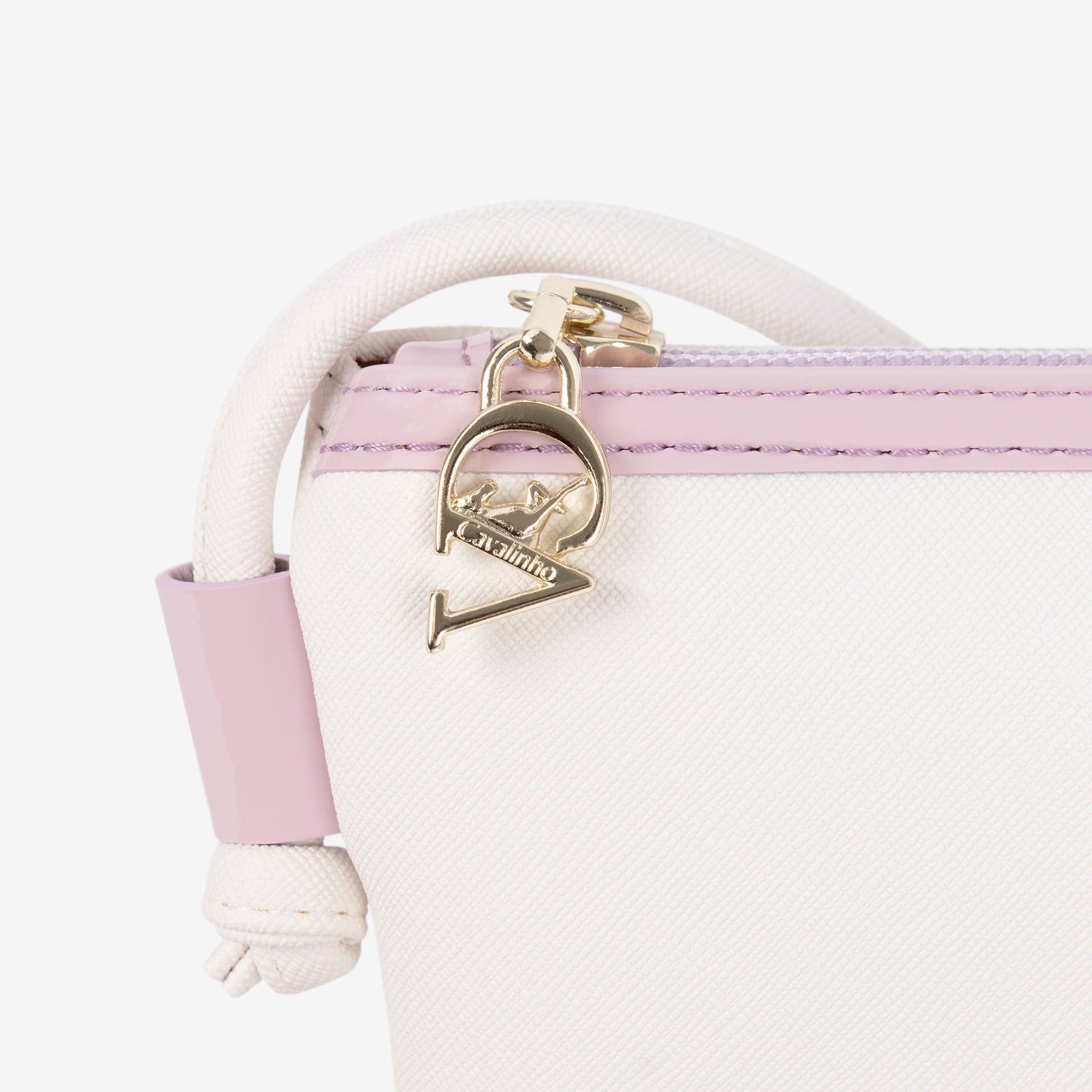 Cavalinho Dear Me White & Lilac Small Crossbody Bag for Women SKU 16240593.39 #color_lilac / white