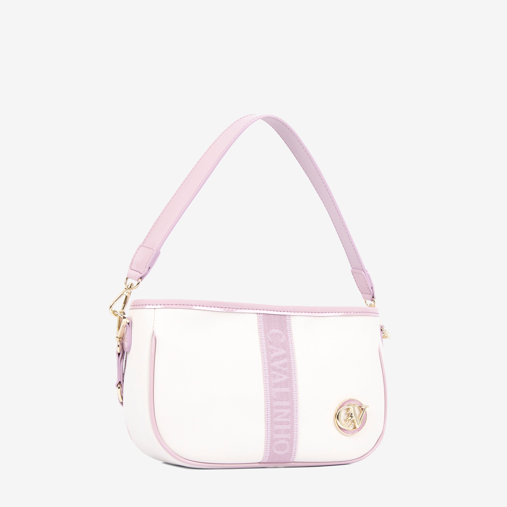 Cavalinho Dear Me White & Lilac Designer Handbag for Women SKU 16240615.39 #color_lilac / white