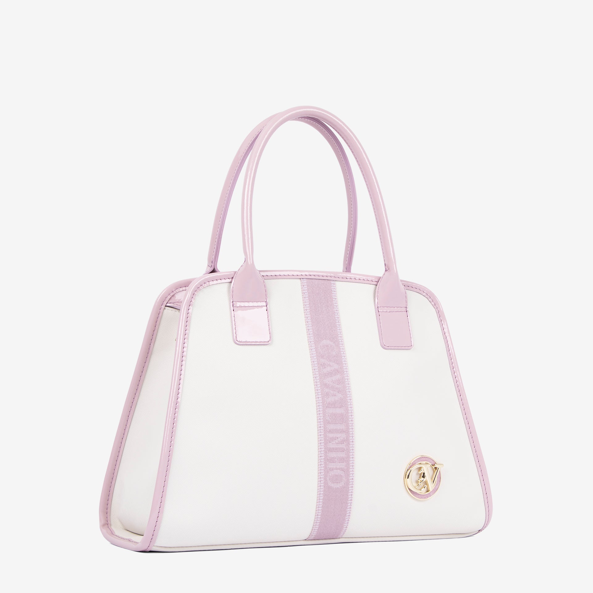 Cavalinho Dear Me White & Lilac Designer Handbag for Women SKU 16240624.39 #color_lilac / white