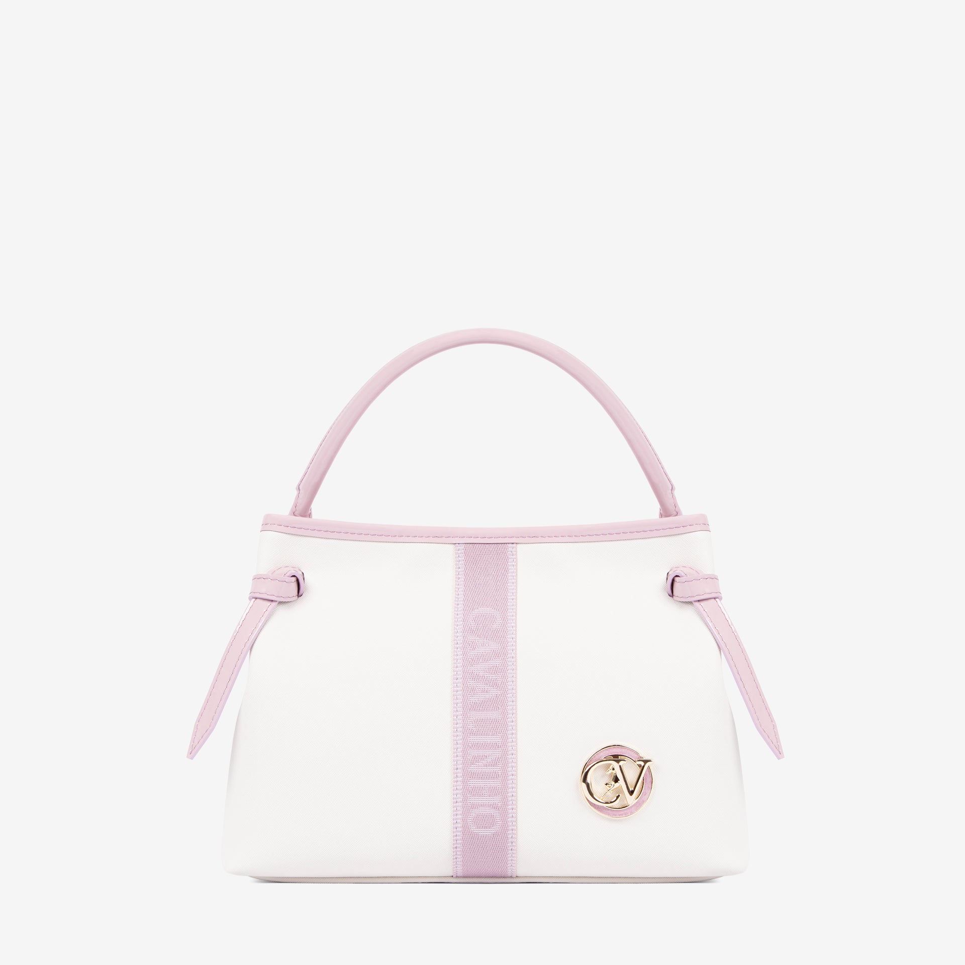 Cavalinho Dear Me White & Lilac Designer Handbag for Women with Compartments SKU 16240627.39 #color_lilac / white