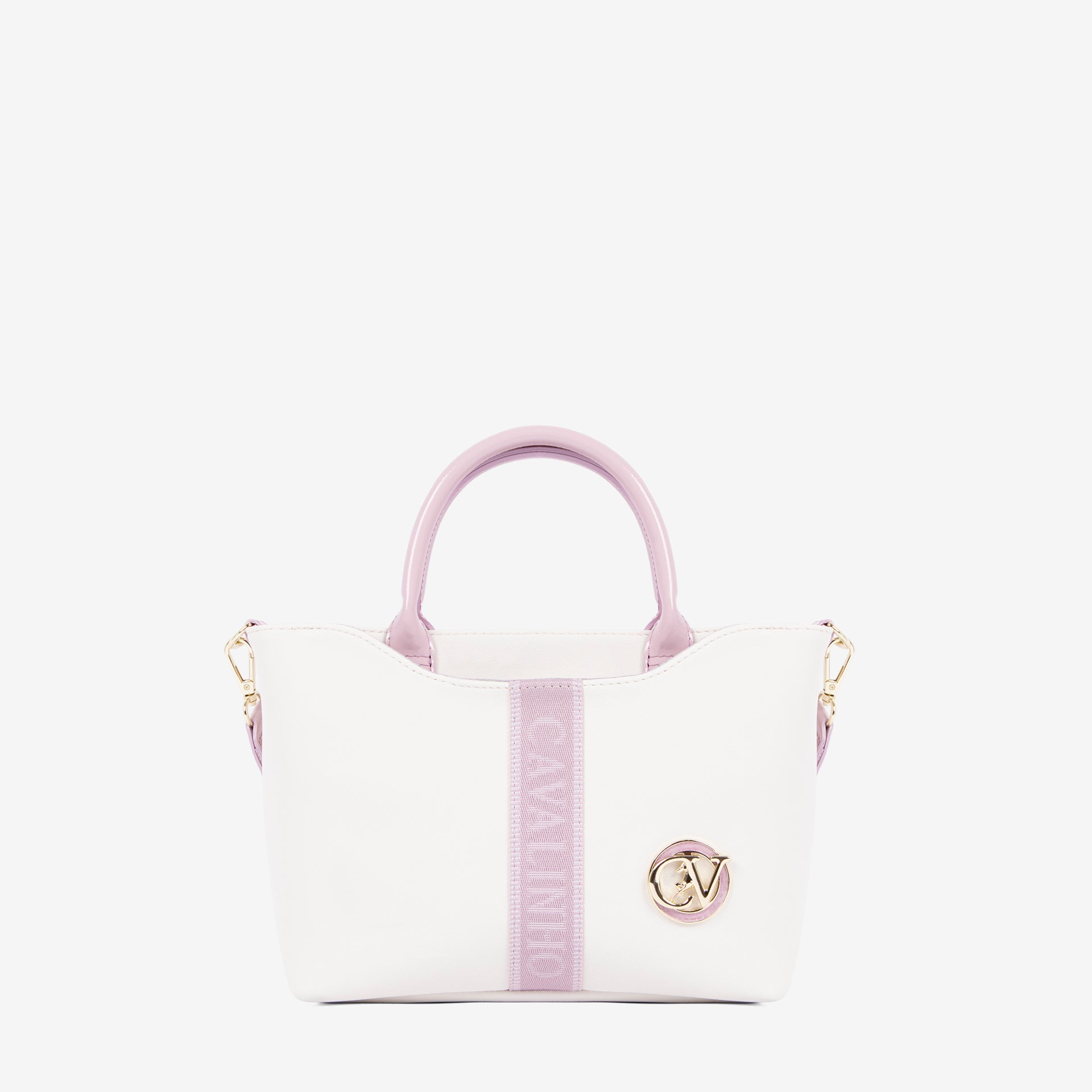 Cavalinho Dear Me Lilac and White Designer Handbag for Women SKU 16240635.39 #color_lilac / white