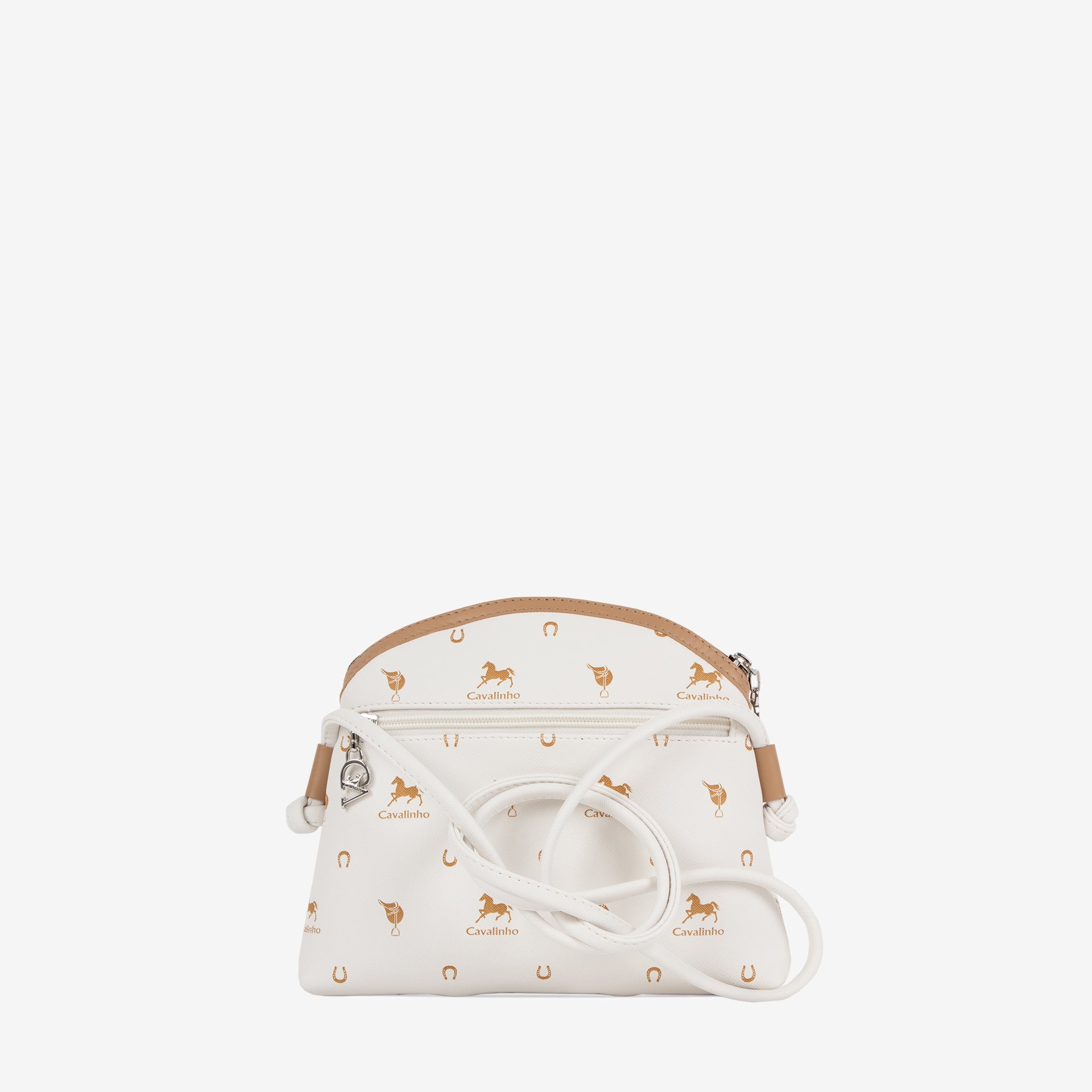 Cavalinho Di Cavallo White Designer Crossbody Bag SKU 16250005.06 #color_white