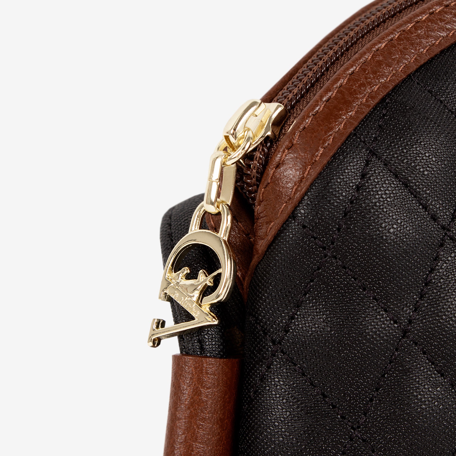 Cavalinho Di Cavallo Black Designer Crossbody Bag SKU 16250005.32 #color_black / brown