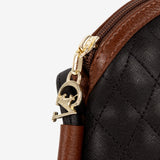 Cavalinho Di Cavallo Black Designer Crossbody Bag SKU 16250005.32 #color_black / brown