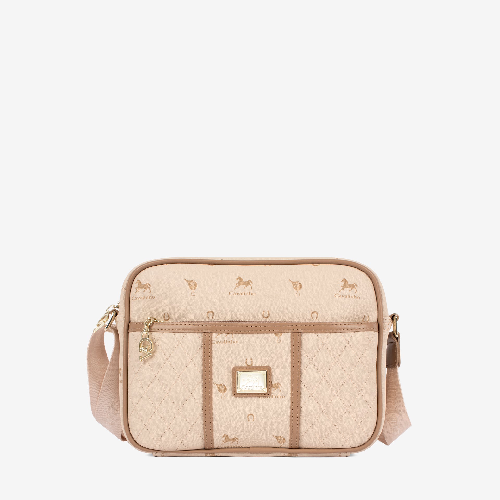 Cavalinho Di Cavallo Beige Designer Crossbody Bag SKU 16250324.05 #color_beige