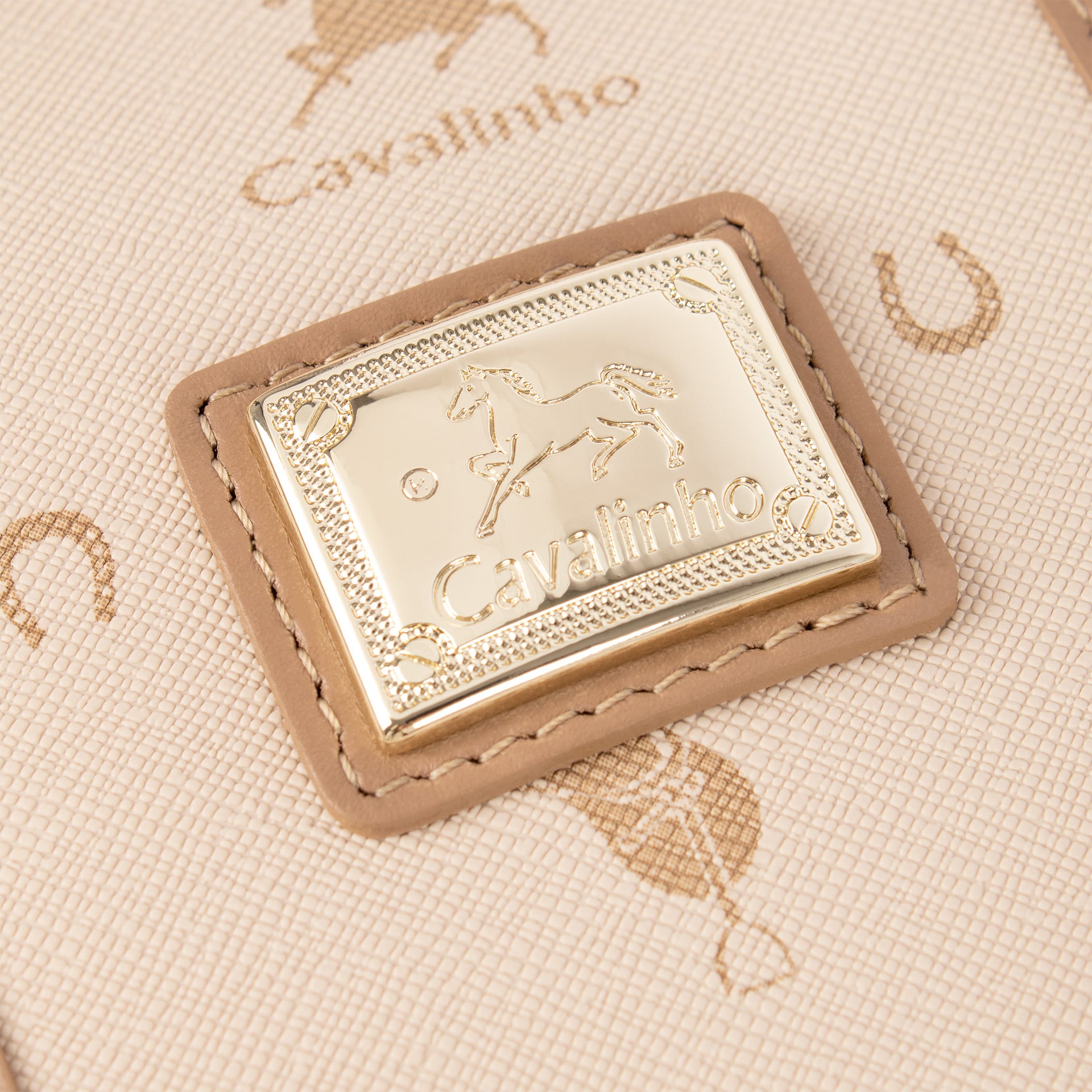 Cavalinho Di Cavallo Beige Designer Crossbody Bag SKU 16250324.05 #color_beige