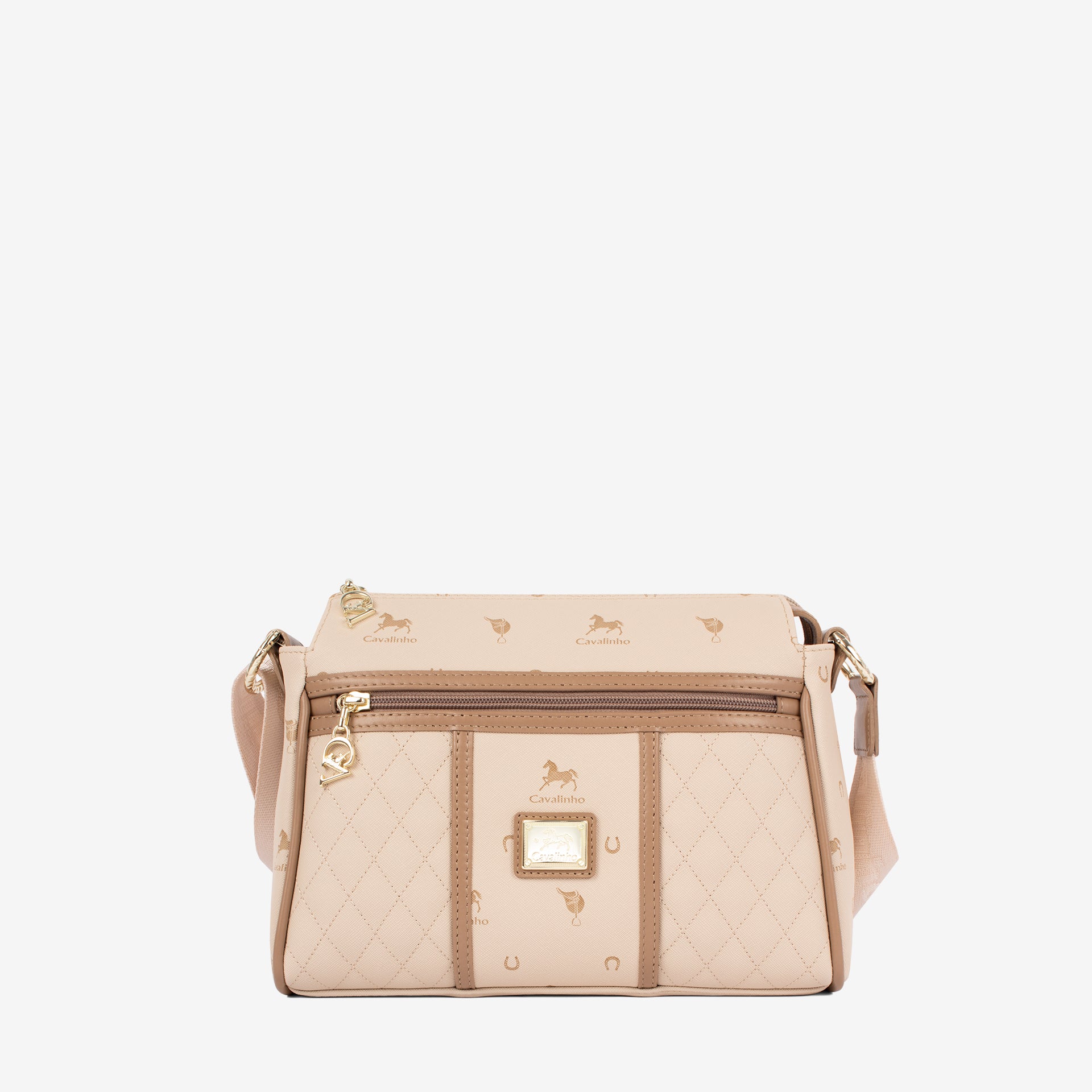 Cavalinho Di Cavallo Beige Designer Crossbody Bag SKU 16250373.05 #color_beige