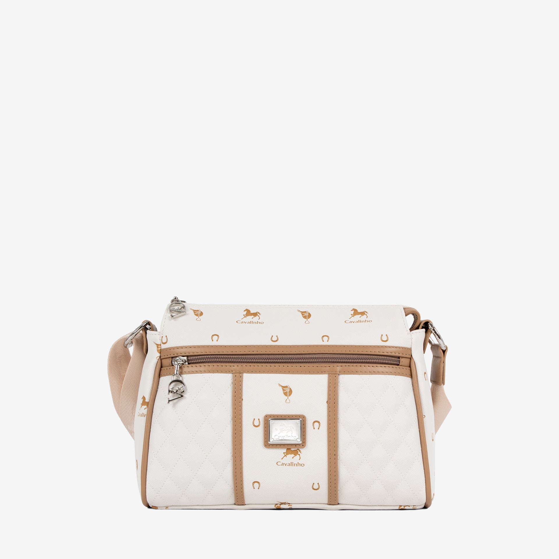Cavalinho Di Cavallo White Designer Crossbody Bag SKU 16250373.06 #color_white