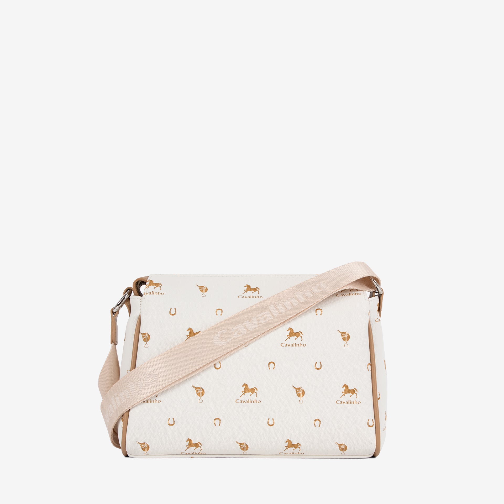 Cavalinho Di Cavallo White Designer Crossbody Bag SKU 16250373.06 #color_white