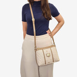 Cavalinho Di Cavallo Beige Designer Crossbody Bag SKU 16250374.05 #color_beige
