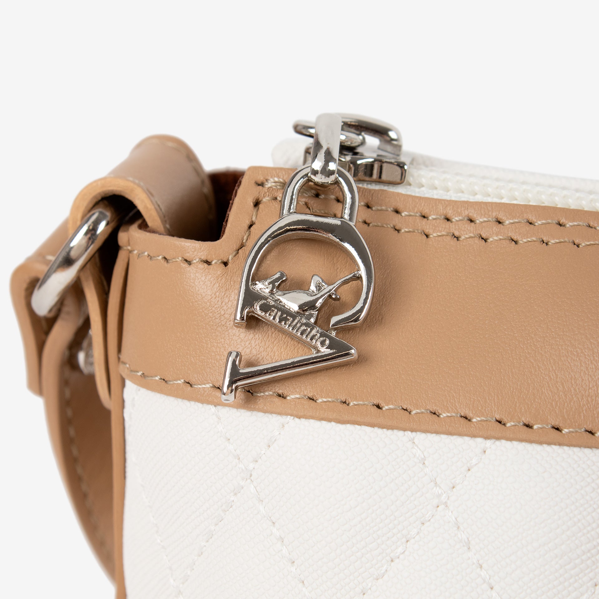 Cavalinho Di Cavallo White Designer Crossbody Bag SKU 16250374.06 #color_white