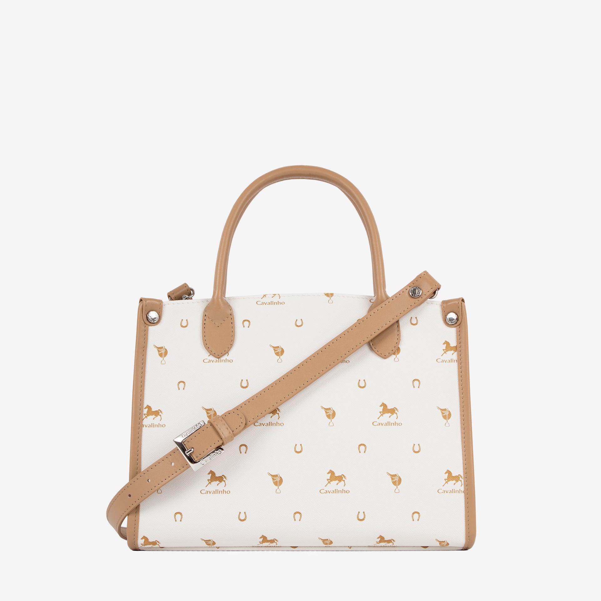 Cavalinho Di Cavallo White Designer Handbag SKU 16250480.06 #color_white