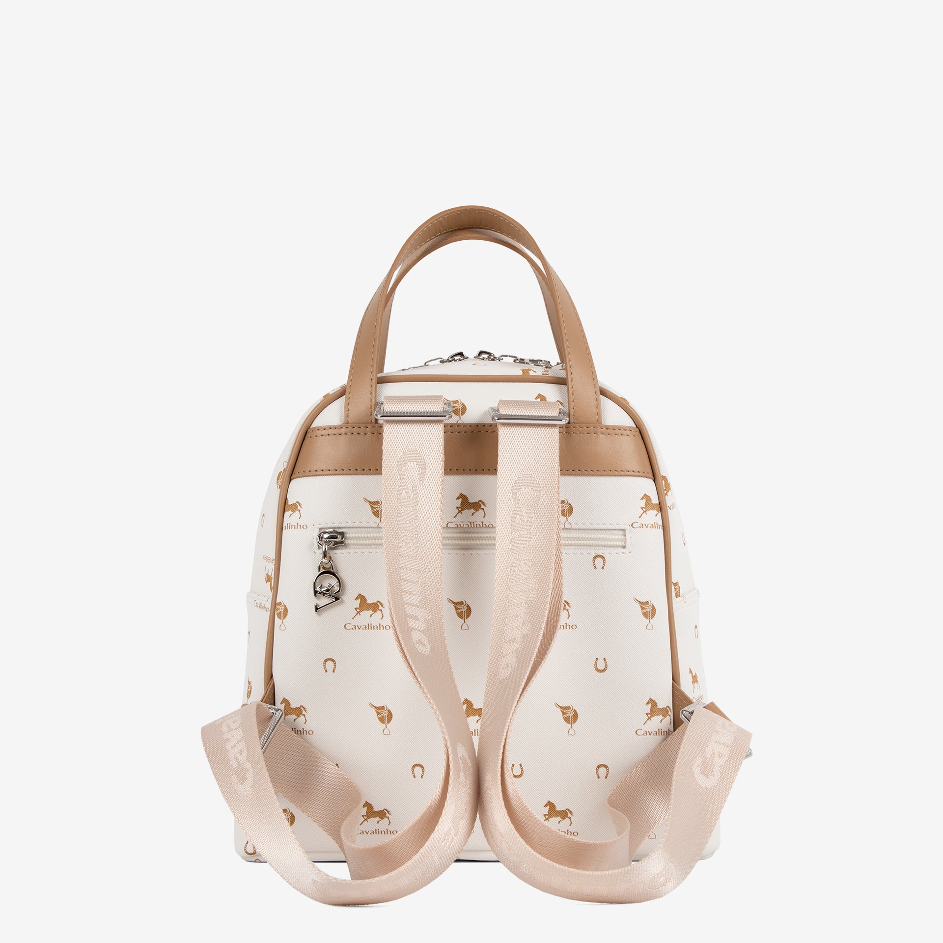 Cavalinho Di Cavallo White Designer Backpack SKU 16250548.06 #color_white