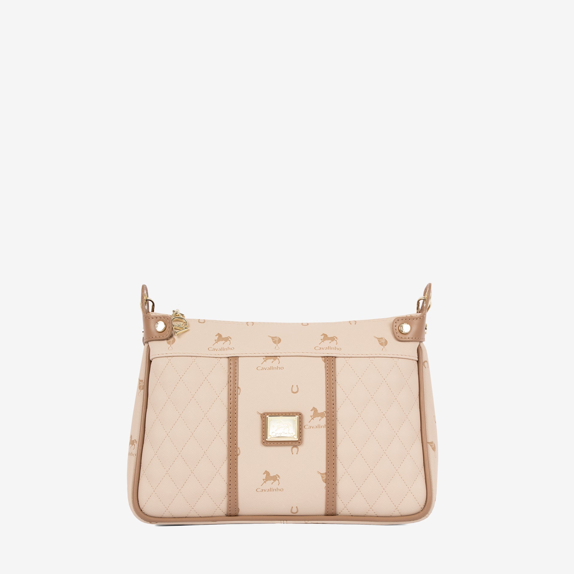 Cavalinho Di Cavallo Beige Designer Crossbody Shoulder Bag SKU 16250592.05 #color_beige