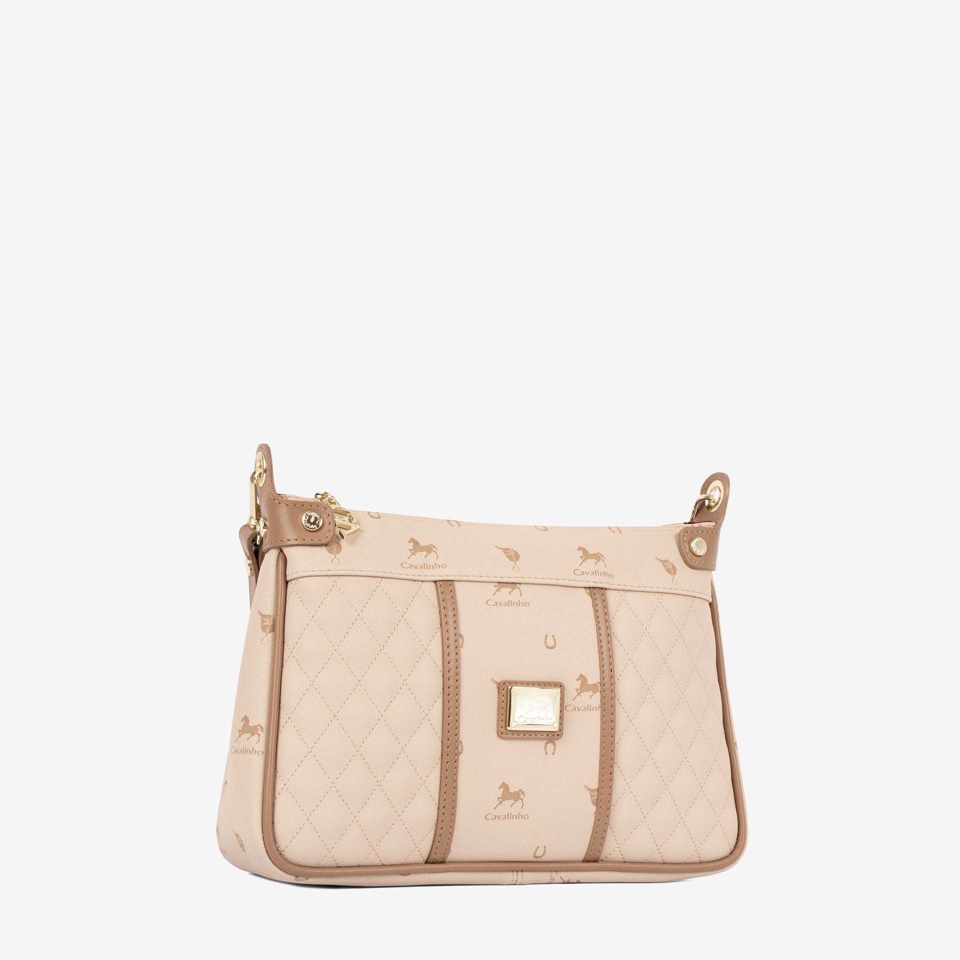Cavalinho Di Cavallo Beige Designer Crossbody Shoulder Bag SKU 16250592.05 #color_beige