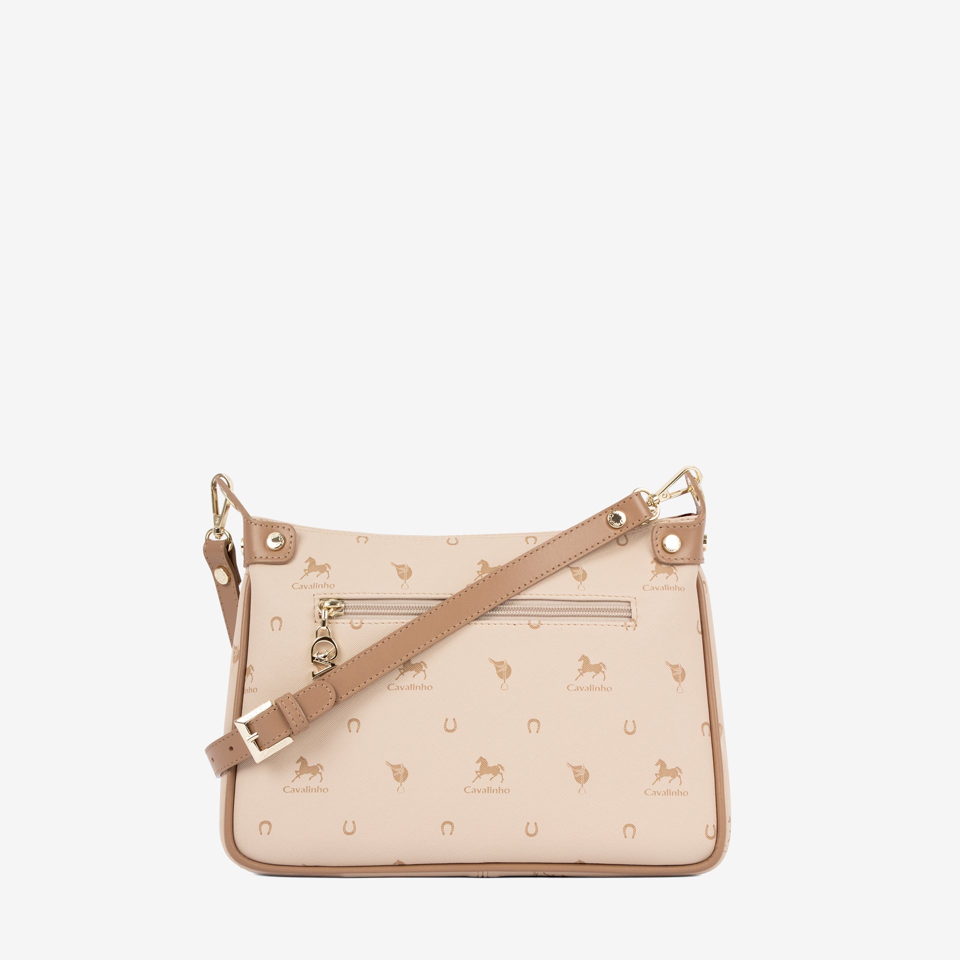Cavalinho Di Cavallo Beige Designer Crossbody Shoulder Bag SKU 16250592.05 #color_beige