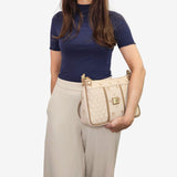 Cavalinho Di Cavallo Beige Designer Crossbody Shoulder Bag SKU 16250592.05 #color_beige