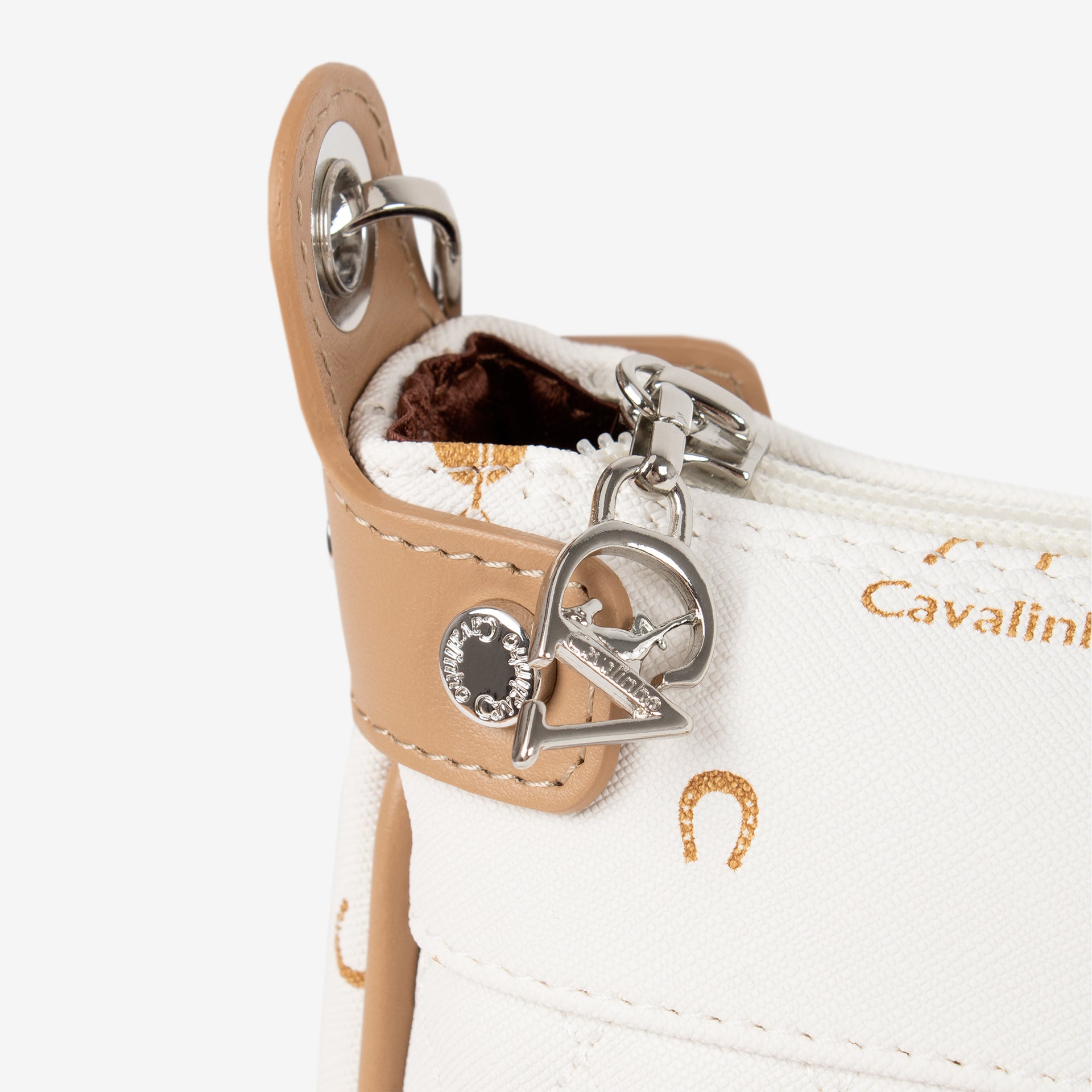 Cavalinho Di Cavallo White Designer Crossbody Shoulder Bag SKU 16250592.06 #color_white