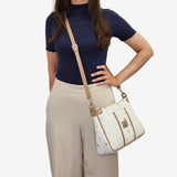 Cavalinho Di Cavallo White Designer Crossbody Shoulder Bag SKU 16250592.06 #color_white