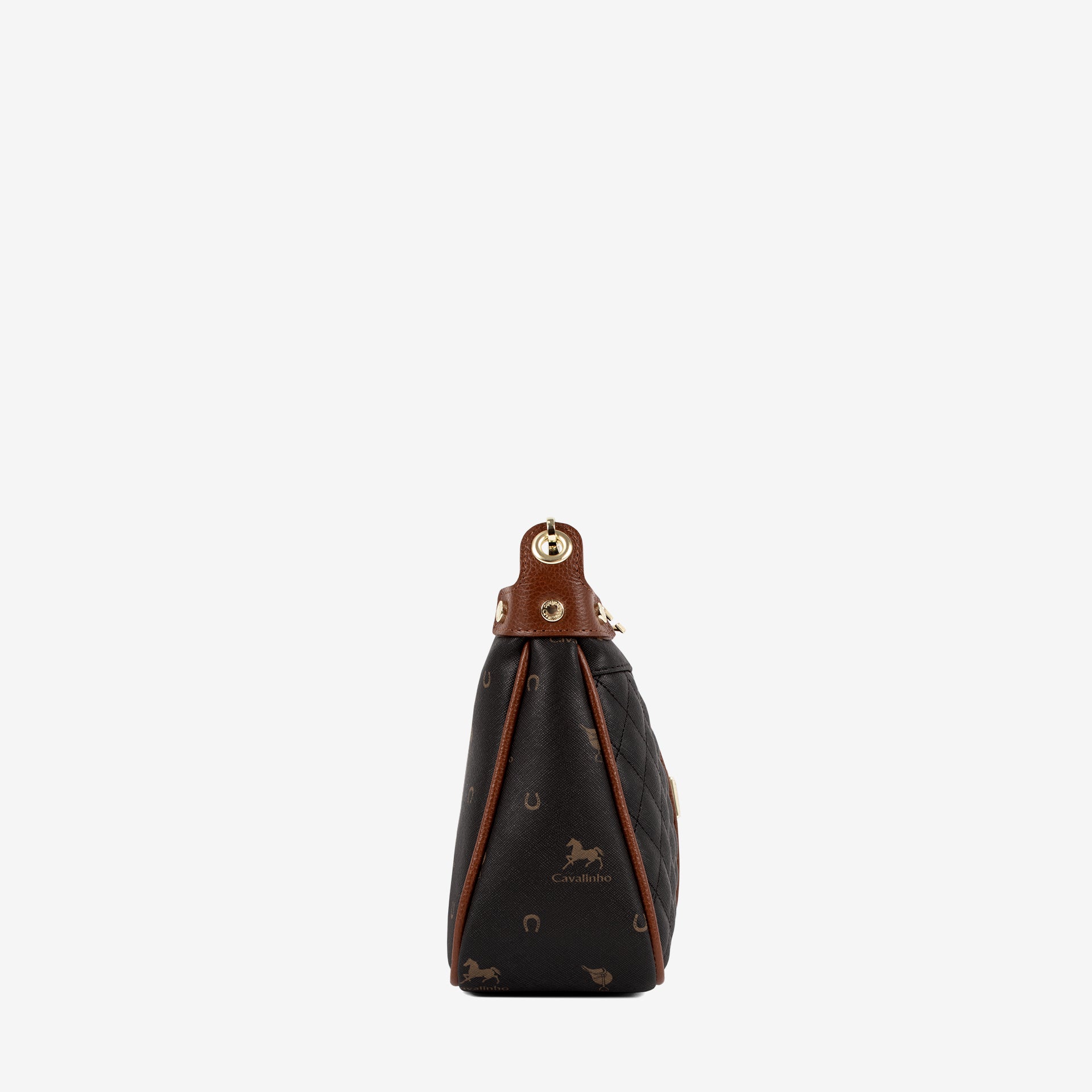 Cavalinho Di Cavallo Black Designer Crossbody Shoulder Bag SKU 16250592.32 #color_black / brown