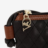 Cavalinho Di Cavallo Black Small Crossbody Bag for Women SKU 16250593.32 #color_black / brown