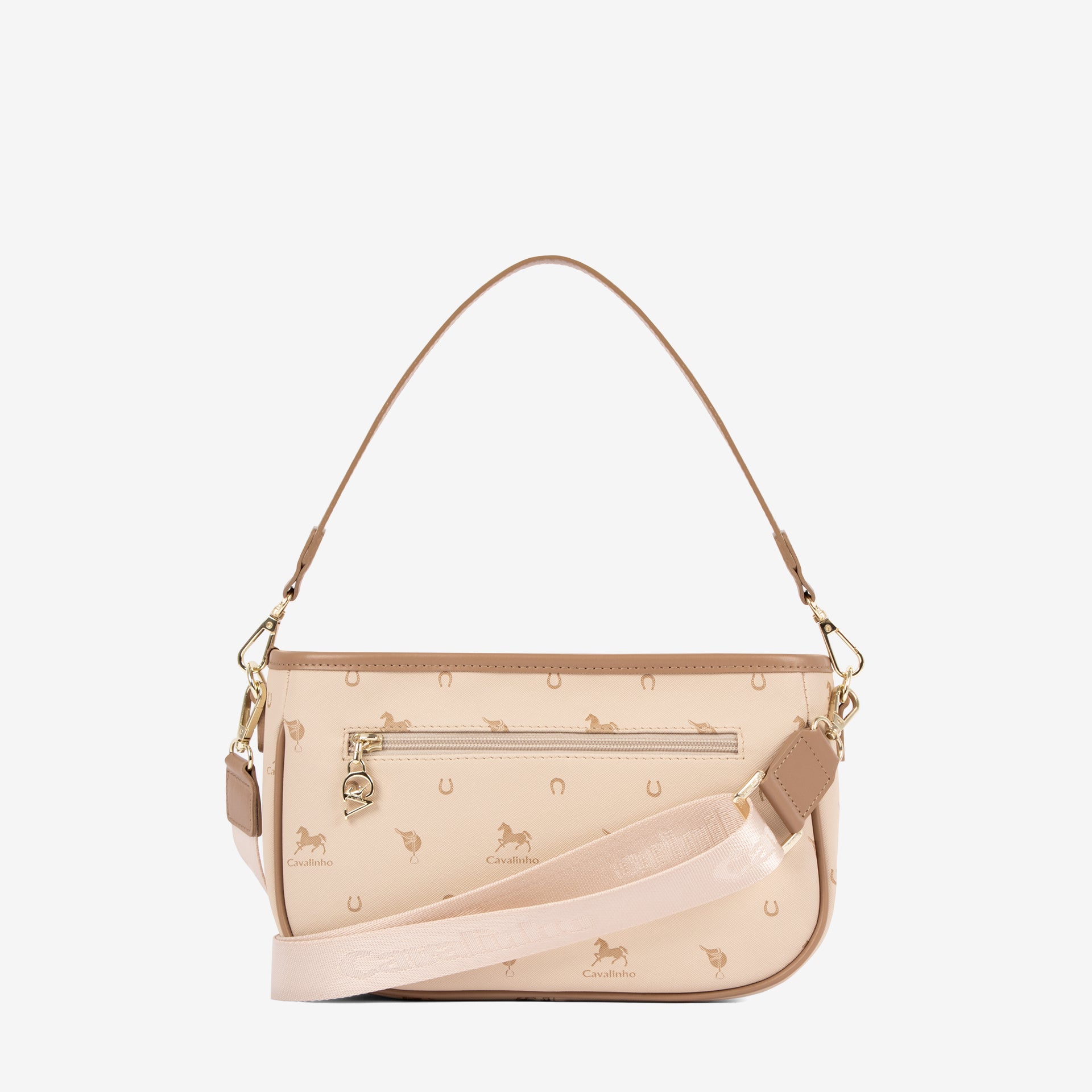 Cavalinho Di Cavallo Beige Designer Handbag and Shoulder Bag SKU 16250615.05 #color_beige