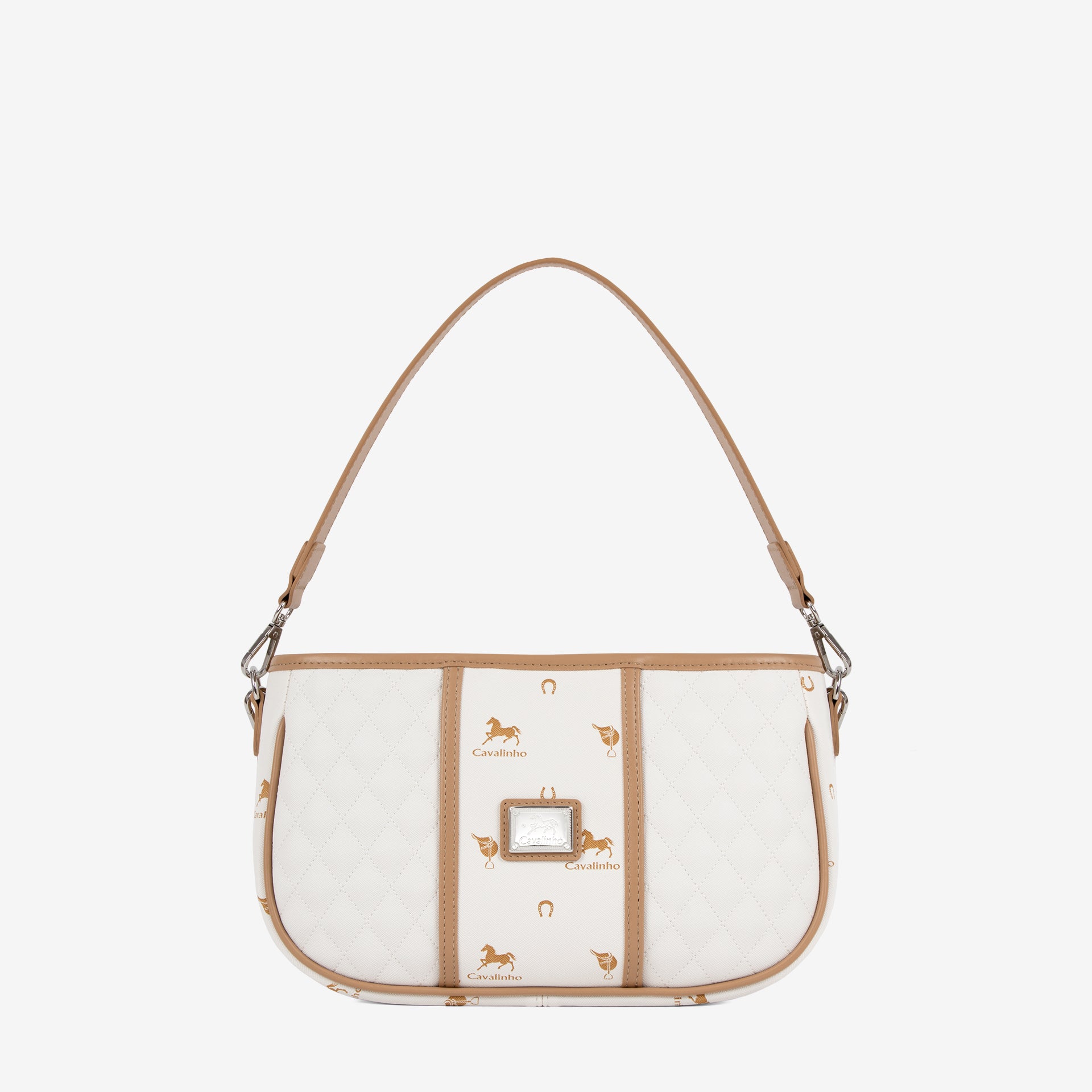 Cavalinho Di Cavallo White Designer Handbag and Shoulder Bag SKU 16250615.06 #color_white