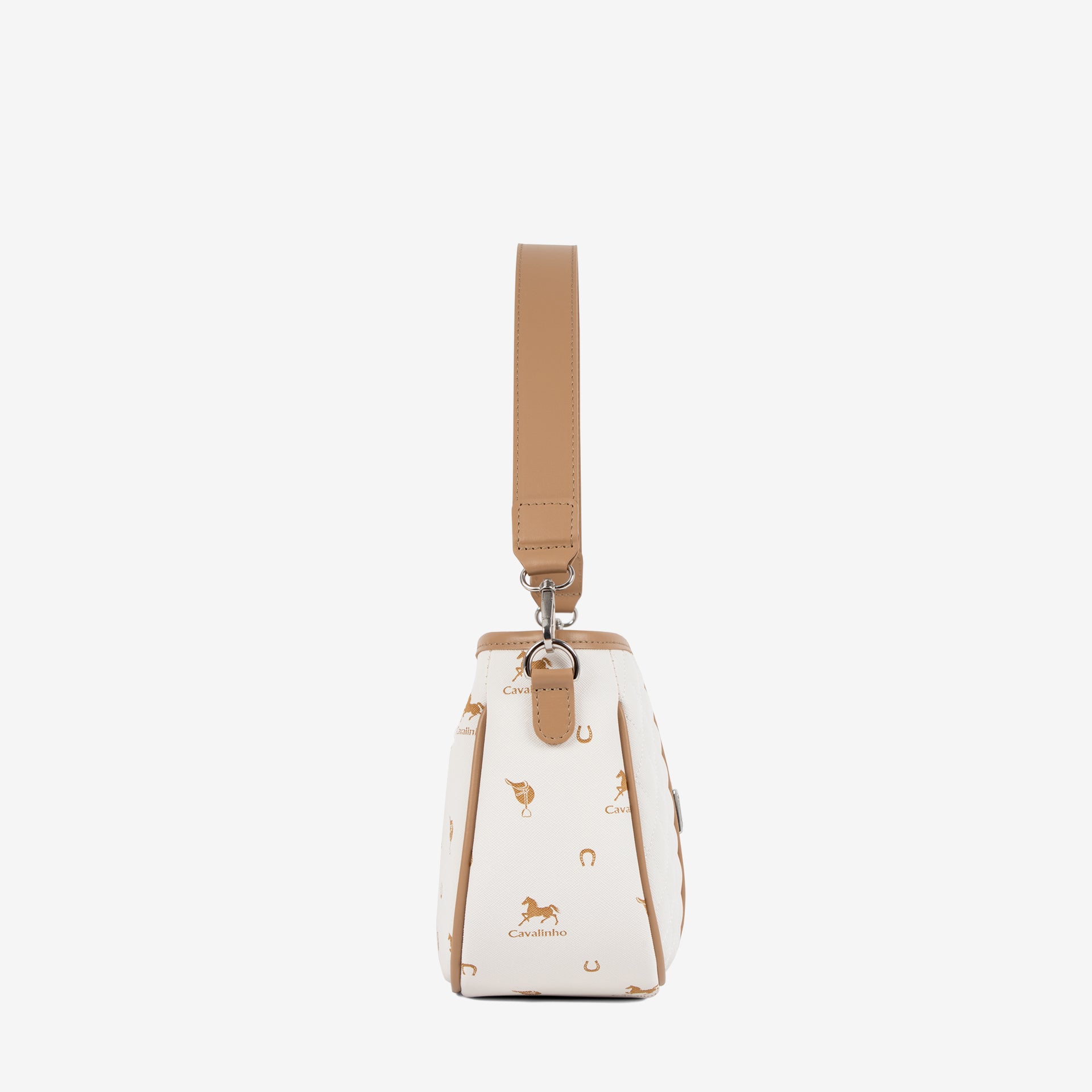 Cavalinho Di Cavallo White Designer Handbag and Shoulder Bag SKU 16250615.06 #color_white
