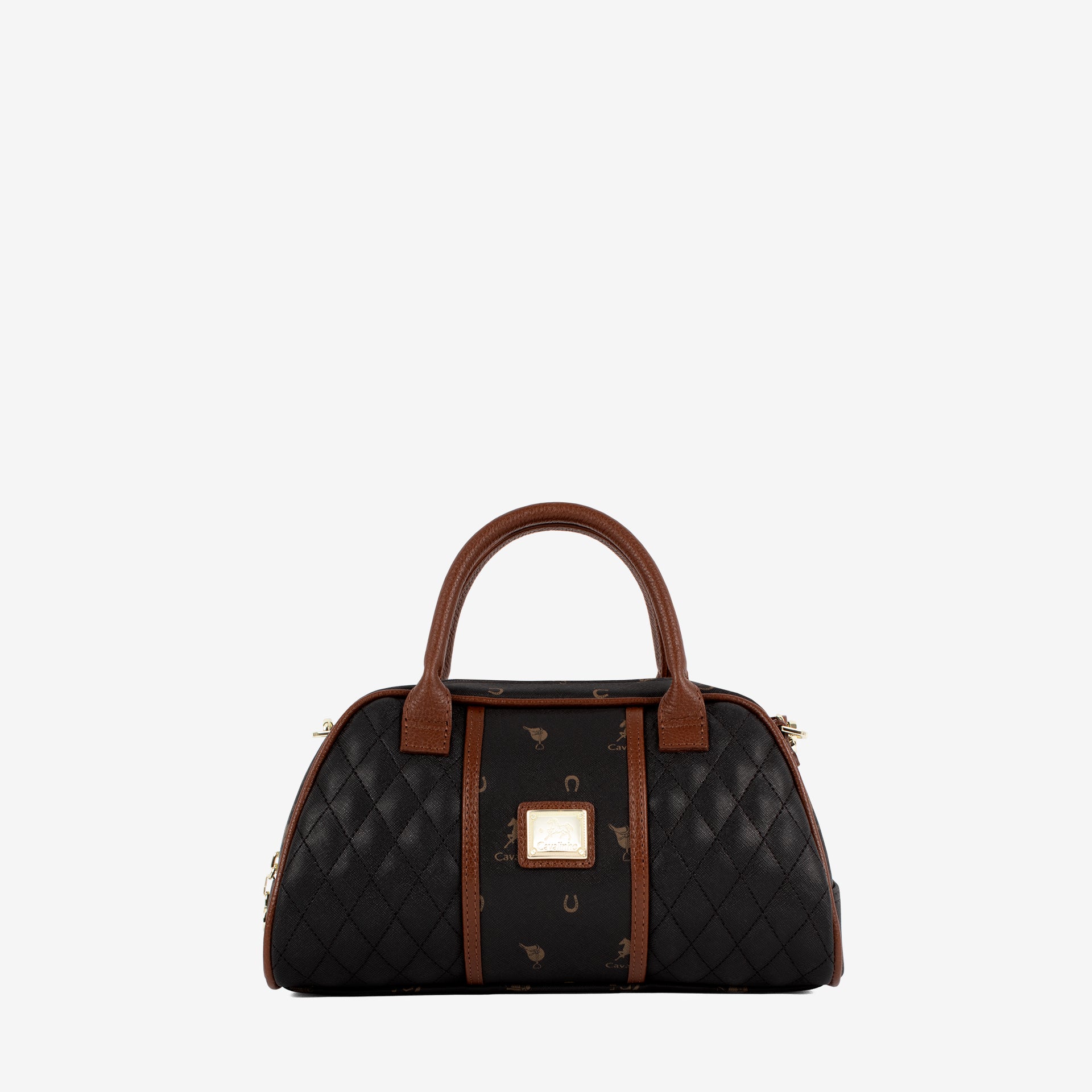 Cavalinho Di Cavallo Black Designer Handbag SKU 16250616.32 #color_black / brown