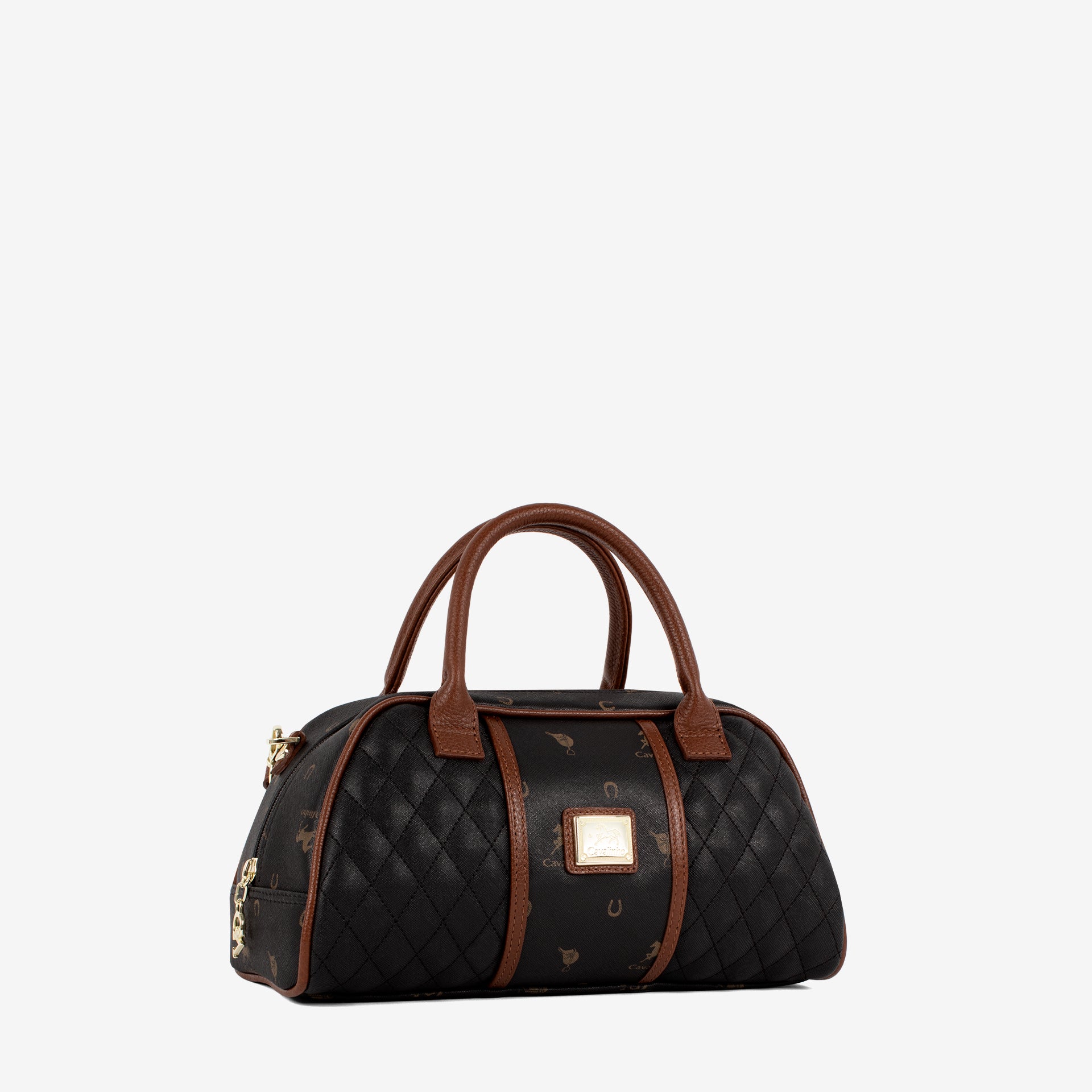Cavalinho Di Cavallo Black Designer Handbag SKU 16250616.32 #color_black / brown