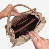 Cavalinho Di Cavallo Beige Designer Handbag SKU 16250627.05 #color_beige