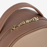 Signature CV By Cavalinho Leather Backpack Purse SKU 16260207.31 #color_sand / beige